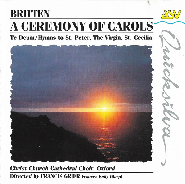 Benjamin Britten - A Ceremony Of Carols - Used CD image 1