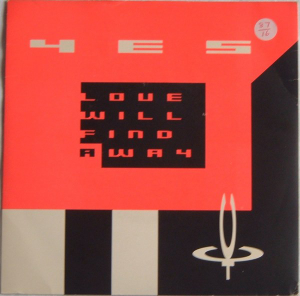 Yes - Love Will Find A Way - Used Vinyl Record 7" image 1