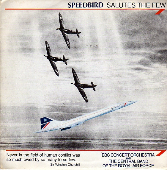 BBC Concert Orchestr - Speedbird Salutes The Few - Used Vinyl Record image 1