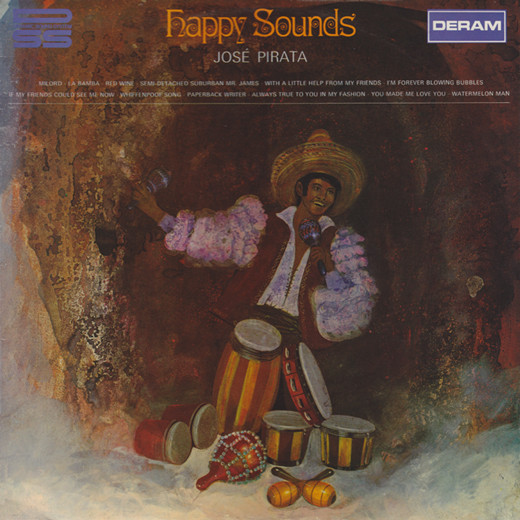 Jose Pirata - Happy Sounds - Used Vinyl Record image 1