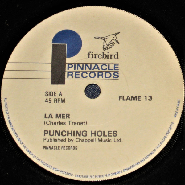 Punching Holes - La Mer - Used Vinyl Record 7" image 1