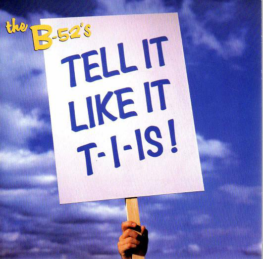 B-52's - Tell It Like It T-I-Is ! - Used Vinyl Record 7" image 1