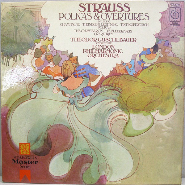 Johann Strauss Jr. - Polkas & Overtures - Used Vinyl Record image 1