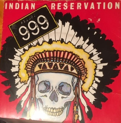 999 - Indian Reservation - Used Vinyl Record 7" image 1