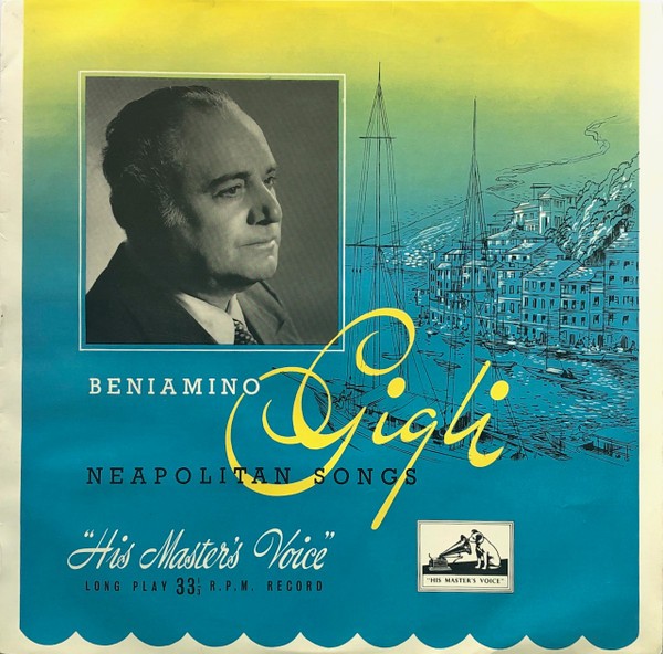 Beniamino Gigli - Neapolitan Songs - Used Vinyl Record 10" image 1