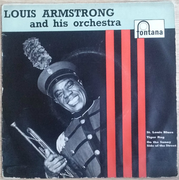 Louis Armstrong And - St. Louis Blues - Used Vinyl Record 7" image 1