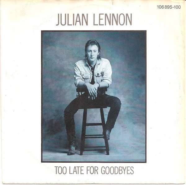 Julian Lennon - Too Late For Goodbyes - Used Vinyl Record 7" image 1