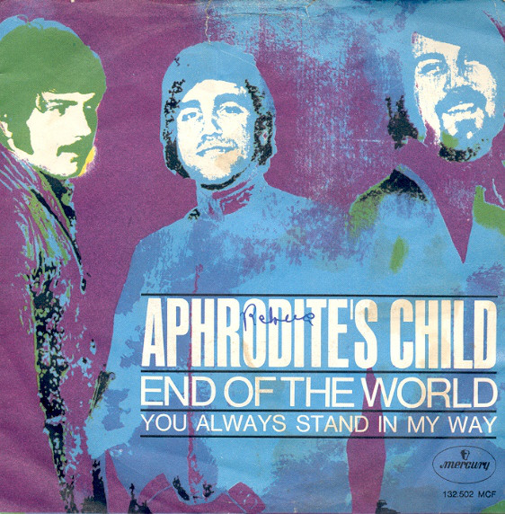 Aphrodite's Child - End Of The World - Used Vinyl Record 7" image 1