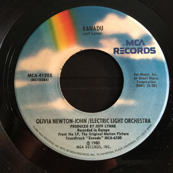 Olivia Newton-John - Xanadu - Used Vinyl Record 7" image 1