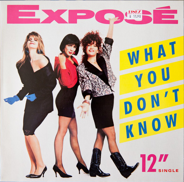 Expose - What You Don't Know - Used Vinyl Record 12" image 1