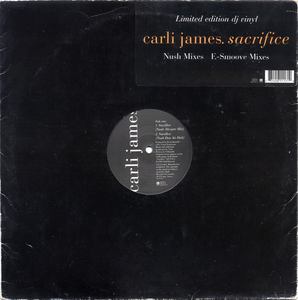 Carli James - Sacrifice - Used Vinyl Record 12" image 1