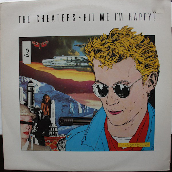 Cheaters - Hit Me I'm Happy - Used Vinyl Record image 1