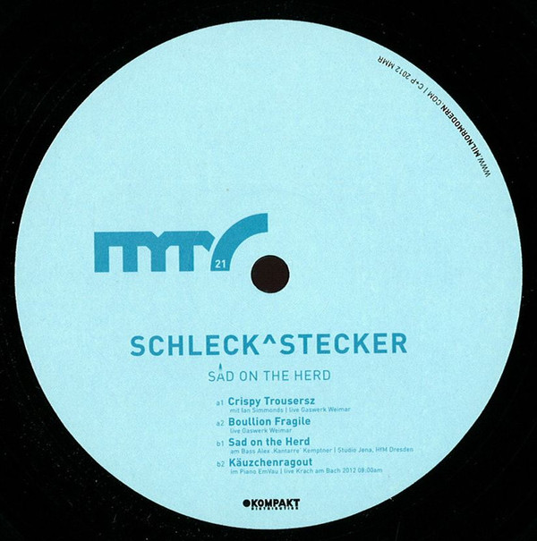 Schleck^Stecker - Sad On The Herd - Vinyl Record 12" image 1
