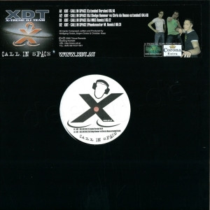 X-Treme DJ Team - Call In Space - Vinyl Record 12" image 1