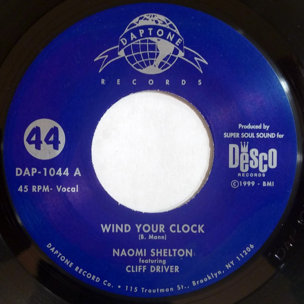 Naomi Shelton - Wind Your Clock - Vinyl Record 7" image 1