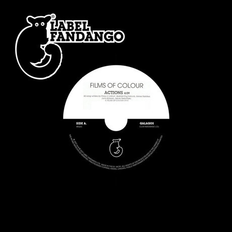 Films Of Colour - Actions / Circles - Used Vinyl Record 7" image 1