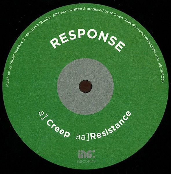 Response - Creep / Resistance - Vinyl Record 12" image 1
