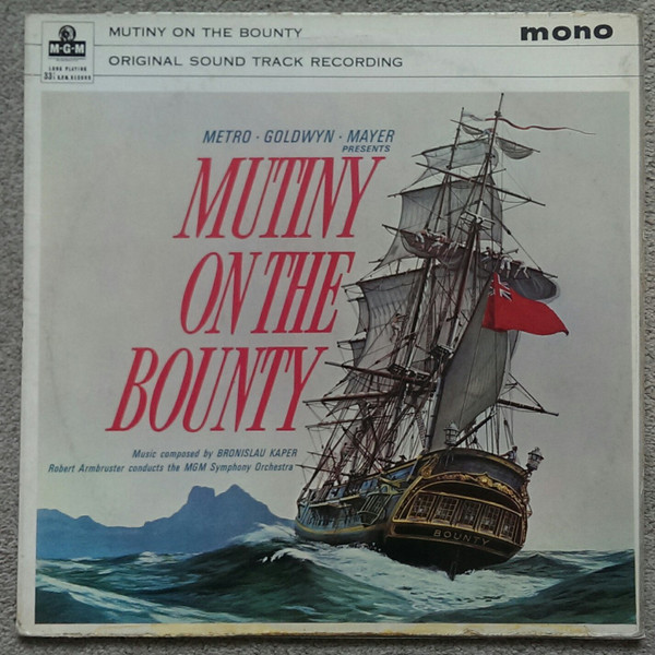 Bronislaw Kaper - Mutiny On The Bounty - Used Vinyl Record image 1