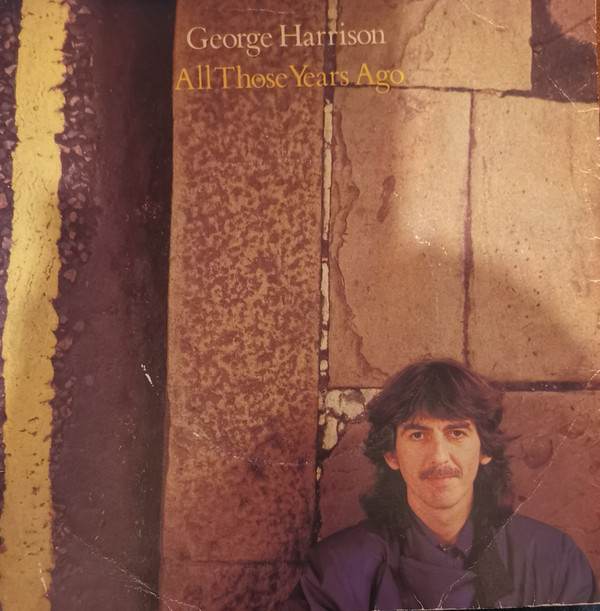 George Harrison - All Those Years Ago - Used Vinyl Record 7" image 1