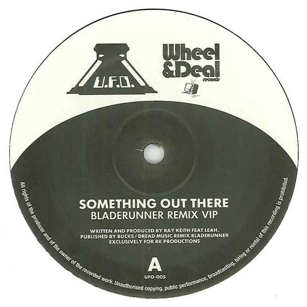 Ray Keith - Something Out There Remixes - Vinyl Record 12" image 1