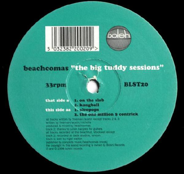Beachcomas - Big Tuddy Sessions - Used Vinyl Record 12" image 1