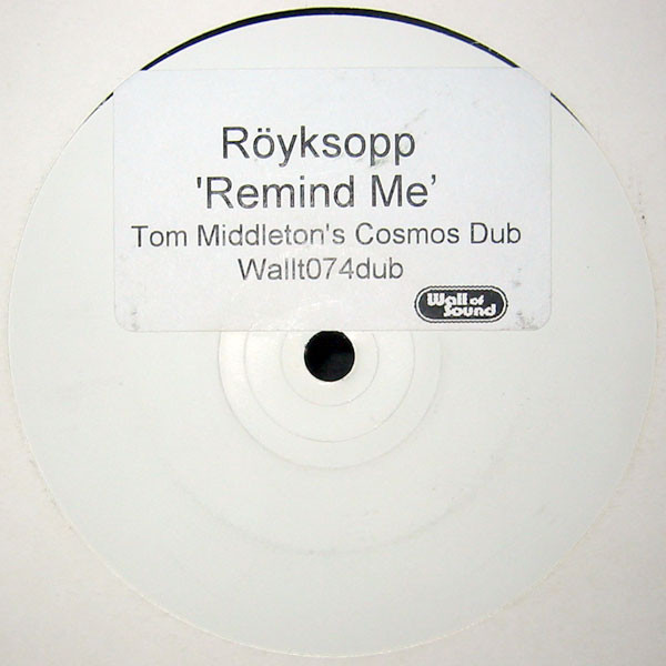 Royksopp - Remind Me - Vinyl Record 12" image 1