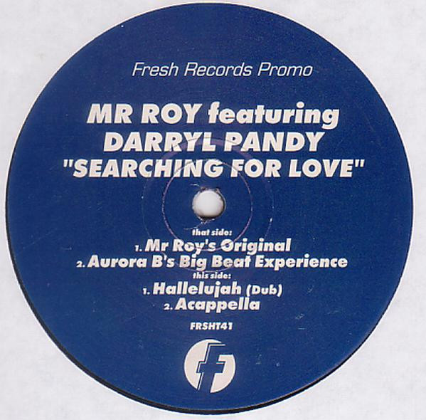 Mr. Roy - Searching For Love - Used Vinyl Record 12" image 1