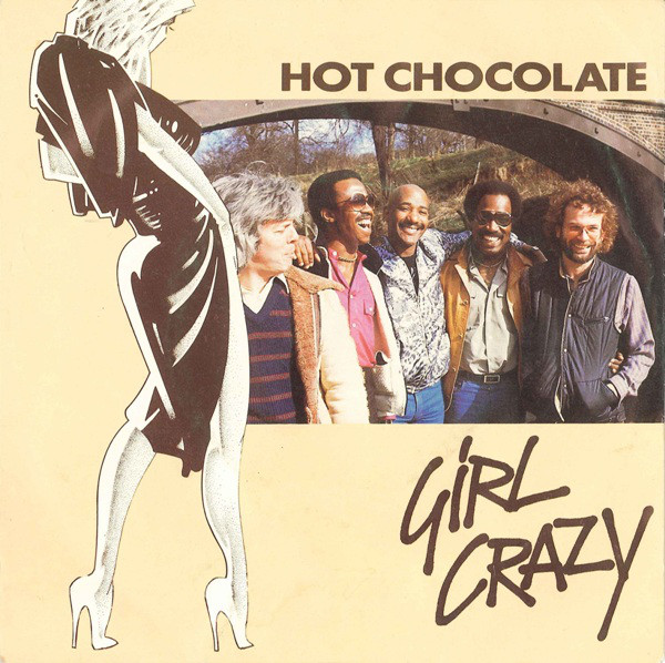 Hot Chocolate - Girl Crazy - Used Vinyl Record 7" image 1