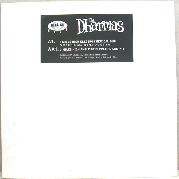 Dharmas - 3 Miles High - Used Vinyl Record 12" image 1