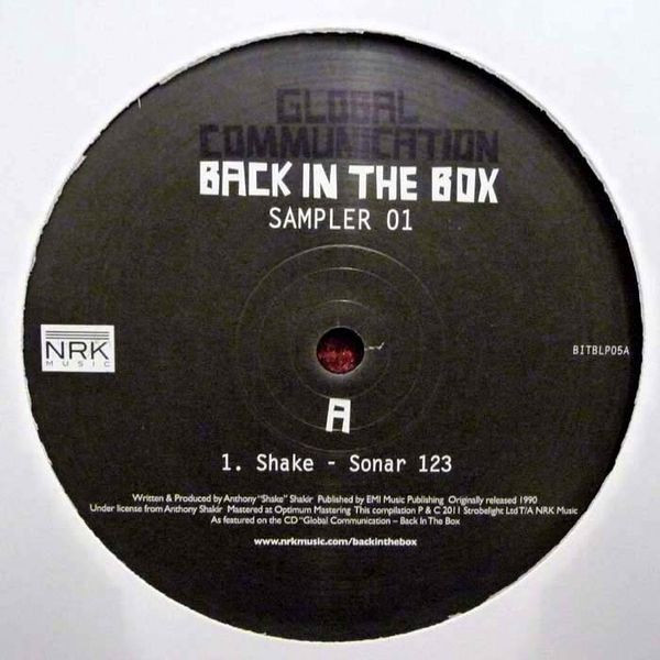 Global Communication - Back In The Box (Sampler 01) - Vinyl Record 12 image 1