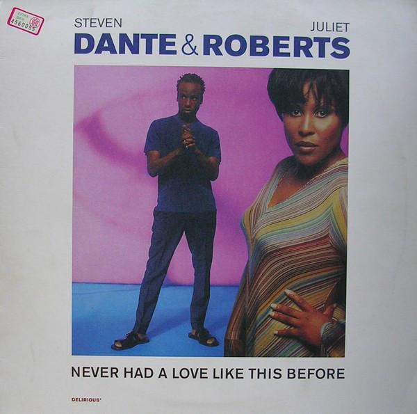 Steven Dante - Never Had A Love Like This Before - Used Vinyl Record image 1