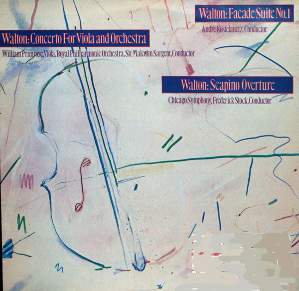 Sir William Walton - Facade Suite No. 1; Concerto For Viola And Orchestr image 1