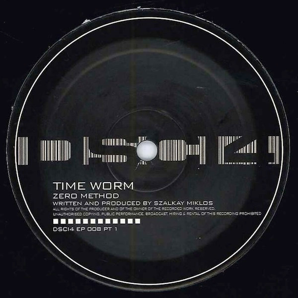 Zero Method - Time Worm / Backslider - Vinyl Record 12" image 1