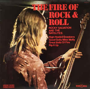 Rocky Salvation & Th - Fire Of Rock & Roll - Used Vinyl Record image 1