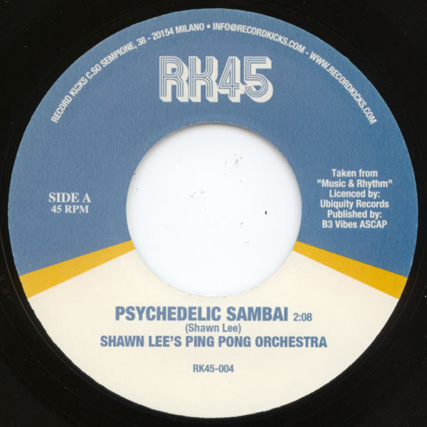 Shawn Lee's Ping Pon - Psychedelic Sambai / Man Of Mine - Vinyl Recor image 1