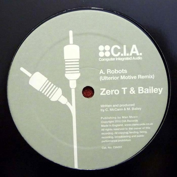 Zero Tolerance - Robots (Ulterior Motive Remix) / Walk Away (Zero T 2 image 1