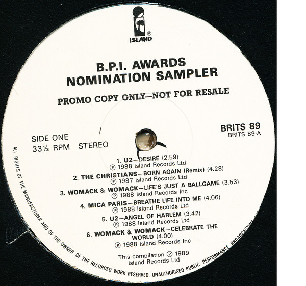Various - B.P.I. Awards Nomination Sampler - Used Vinyl Record image 1