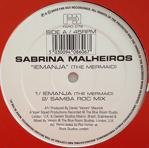 Sabrina Malheiros - Iemanja (The Mermaid) - Used Vinyl Record 12" image 1