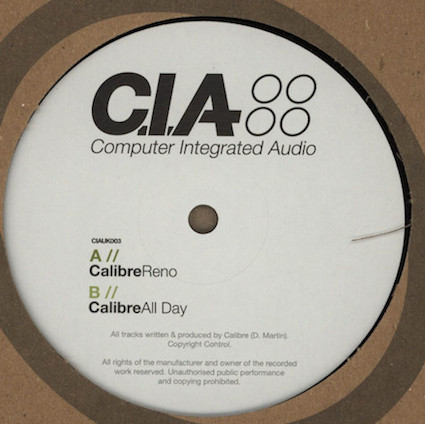 Calibre - Reno / All Day - Vinyl Record 12" image 1