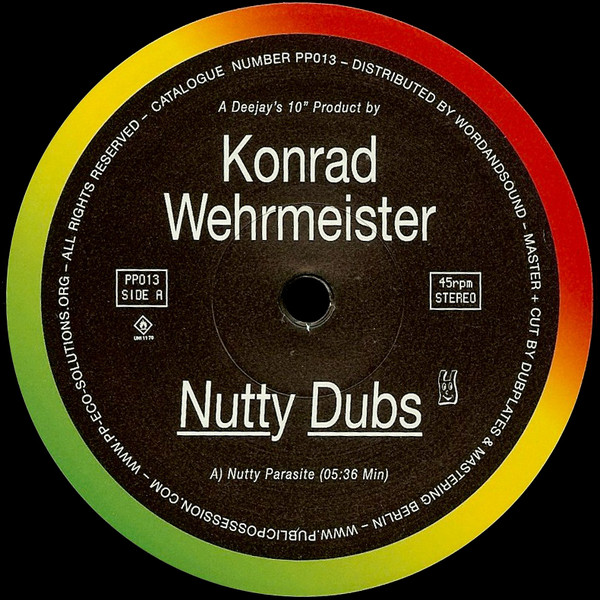 Konrad Wehrmeister - Nutty Dubs - Vinyl Record 10" image 1