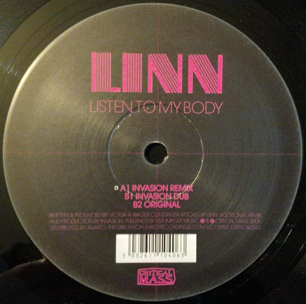 Linn - Listen To My Body - Vinyl Record 12" image 1