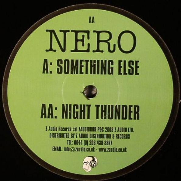 Nero - Something Else / Night Thunder - Vinyl Record 12" image 1