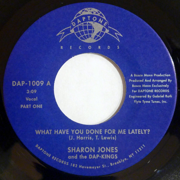 Sharon Jones & The D - What Have You Done For Me Lately - Vinyl Recor image 1