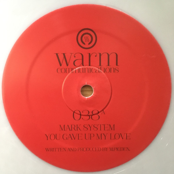 System - You Gave Up My Love - Vinyl Record 12" image 1