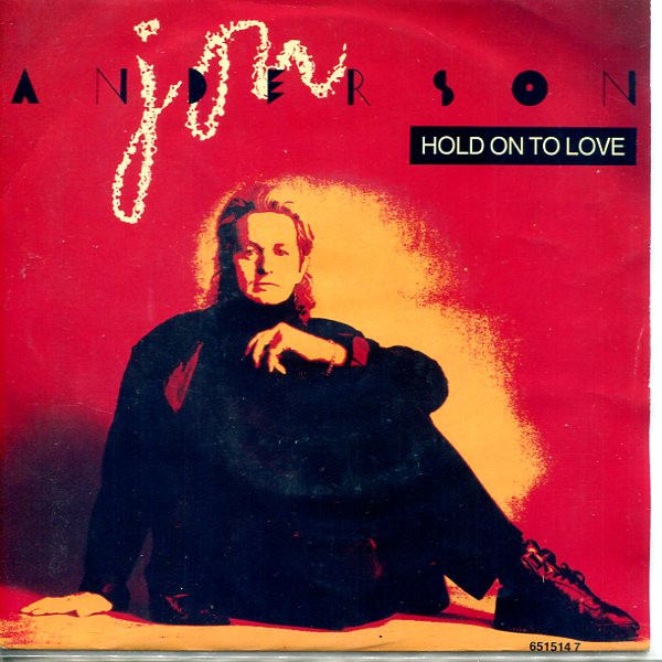 Jon Anderson - Hold On To Love - Used Vinyl Record 7" image 1
