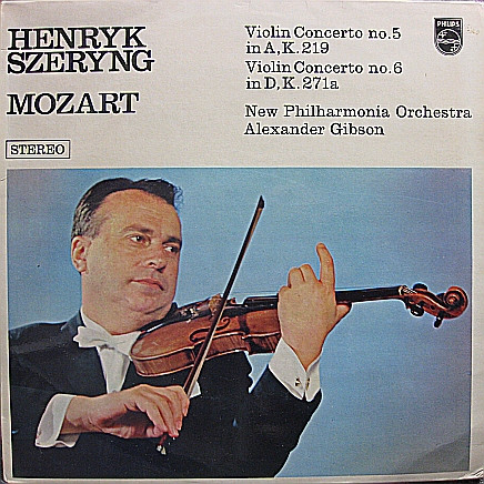 Henryk Szeryng - Violin Concerto No.5 In A, K.219 / Violin Concerto No. image 1