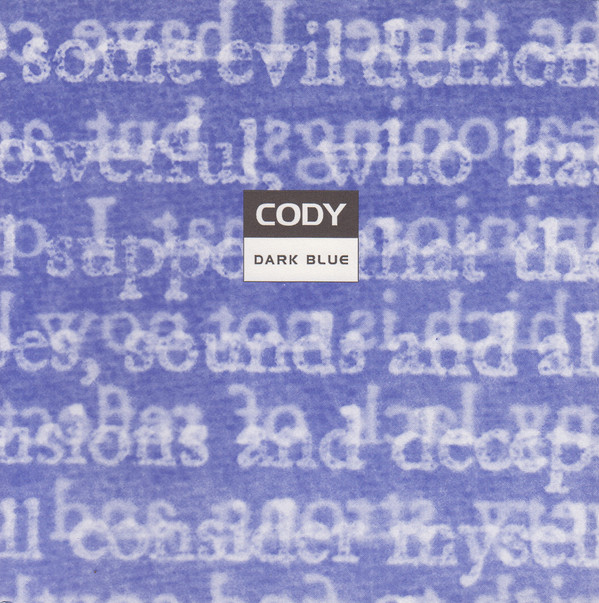 Cody - Dark Blue - Used Vinyl Record 7" image 1