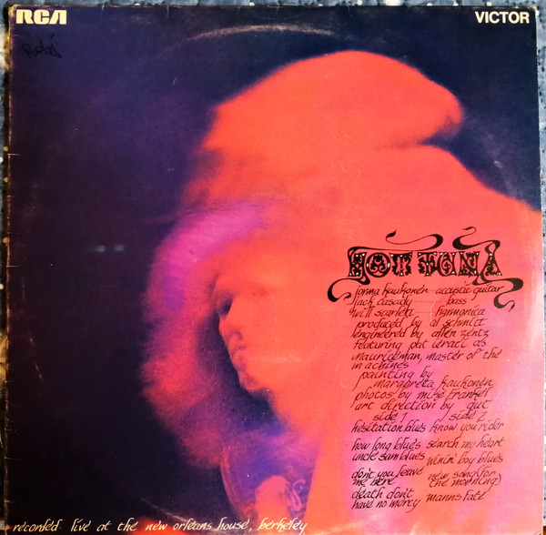 Hot Tuna - Used Vinyl Record image 1