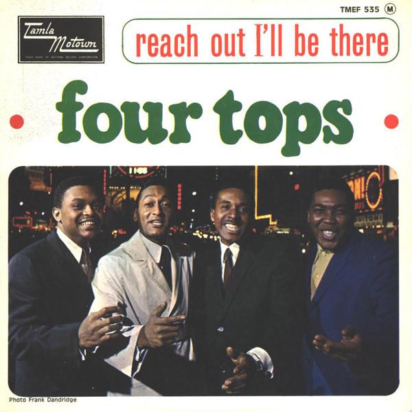 Four Tops - Reach Out I'll Be There - Used Vinyl Record 7" image 1