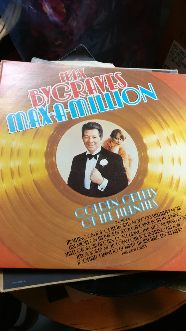 Max Bygraves - Max-A-Million  -  Golden Greats Of The Twenties - Used image 1